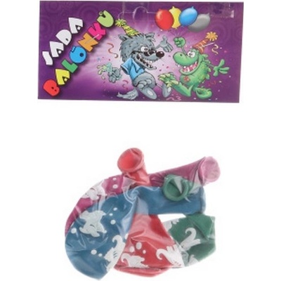 Lamps Balonky Kulatý potisk Dinosauři