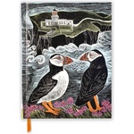 Flame Tree Publishing Angela Harding: Fair Isle Puffins (Blank Sketch Book) | Flame Tree Publishing