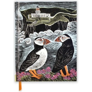Flame Tree Publishing Angela Harding: Fair Isle Puffins (Blank Sketch Book) | Flame Tree Publishing
