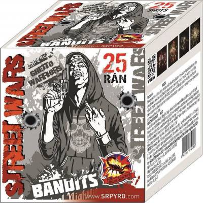 Kompaktní ohňostroj Street wars 25 ran