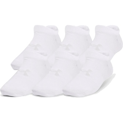 Under Armour Чорапи Under Armour UA Yth Essential No Show 6pk Бял Velikost S