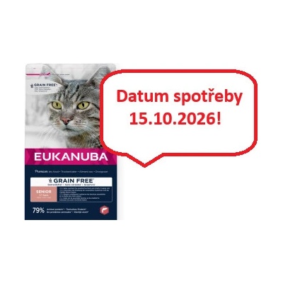 Eukanuba | Grain Free | senior | Salmon | 10 kg