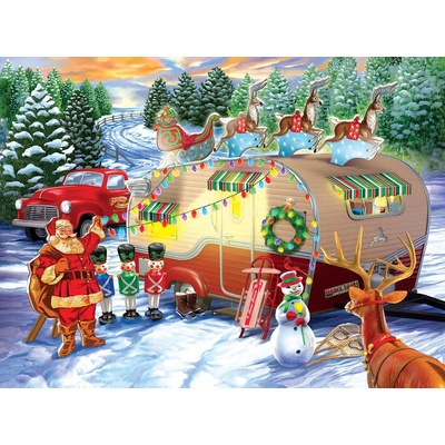 SunsOut - Puzzle Christmas Campers - 1 000 piese