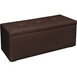 Bogdan Furniture G Табуретка ракла Мебели Богдан, Еко кожа, тъмно кафяв