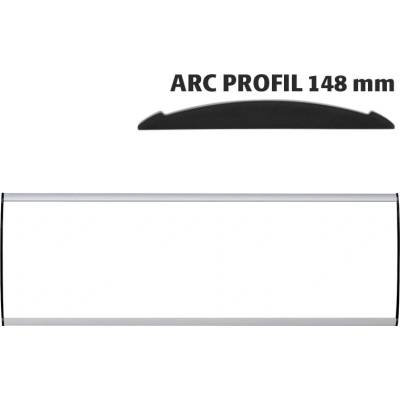 A-Z Reklama CZ Orientační nástěnná tabulka 148 × 500 mm - Arc Profil – kód UDS148NB50