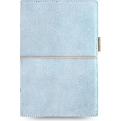 Filofax Domino Soft A6 týdenní 2026 pastelový modrý