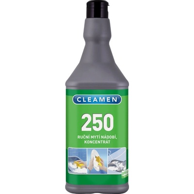 Cleamen 250 koncentrát na ručné umývanie riadu bez parfumov 1 l