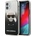 KARL LAGERFELD Луксозен Калъф за iPhone 12 Mini, Karl Lagerfeld Gradient Iconik Case, Черен (KLHCP12STRDFKBK)