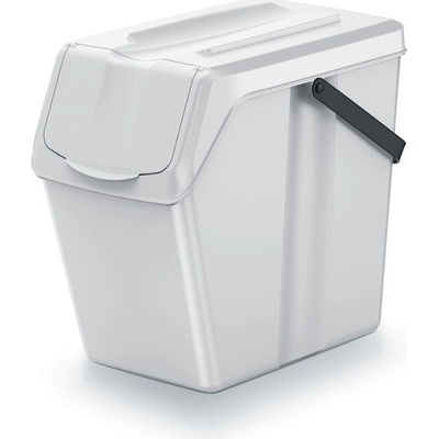 Prosperplast Sada 4 odpadkových košů SORTIBOX Popelavě šedý objem 4x25L