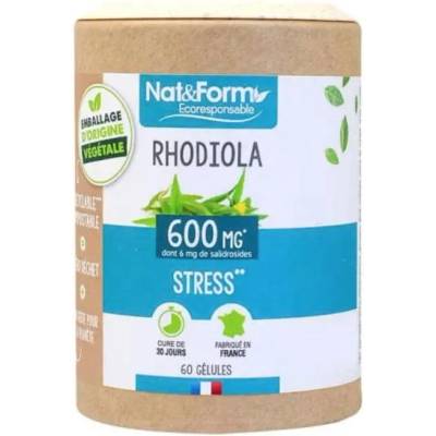 Nat&Form Златен корен, 60 капсули, Nat&Form (028159 (RHO_60ECO))