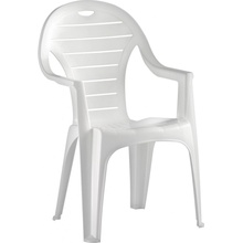 IDEA Europe Plastová židle Lille bílá cca 90 x 56 x 52 cm