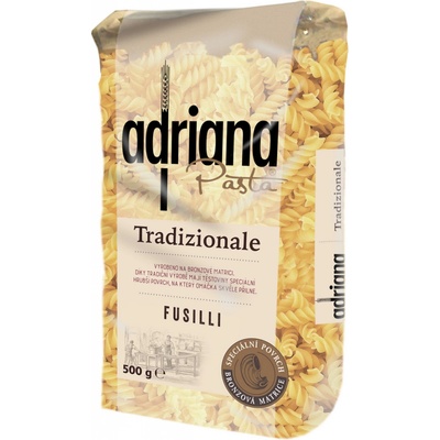Adriana Pasta Tradizionale Fusilli cestovina semolinová sušená 0,5 kg