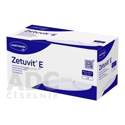 Hartmann Zetuvit E savé kompresy 10 x 10 cm 50 ks
