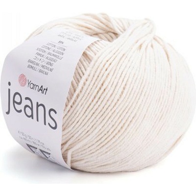 Stoklasa Pletací příze Jeans 50 g Balení: 1 ks, Varianta: 34 (05) béžová světlá 34 (05) béžová světlá
