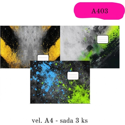 Obaly na sešity A4 A403