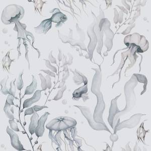 Dekornik Детски тапет от нетъкан текстил 100 cm x 280 cm Magic of the Ocean - Dekornik (DEKO.TAP.134)