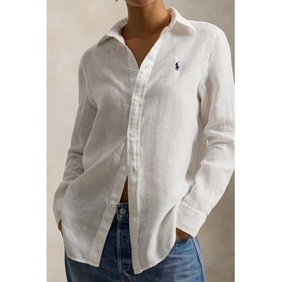 Ralph Lauren риза дамска от лен (211970730)