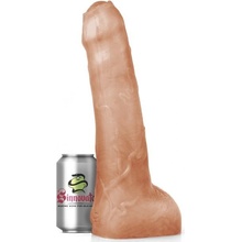 Sinnovator Sean Uncut Realistic Platinum Silicone Dildo 10.2 Inches Vanilla s Vac-U-Lock 33,5 x 7–8 cm
