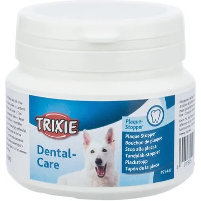 TRIXIE - Допълнителната храна на прах за грижата за зъбите на вашето кучето, предотвратяване на зъбен камък и плака 75 гр
