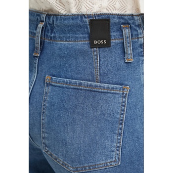 BOSS Дънки с коприна boss с висока талия 50542553 (50542553)