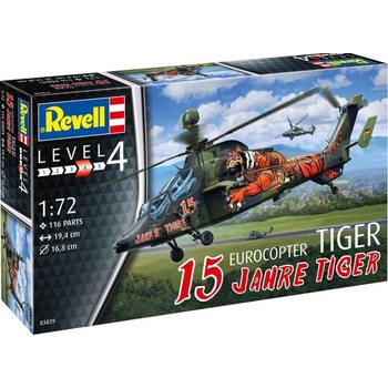 Revell Eurocopter Tiger 15 Years Tiger ModelSet vrtulník 63839 barvy 1:72