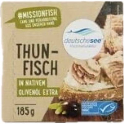 Deutsche See Tuniak v extra panenskom olivovom oleji 185 g