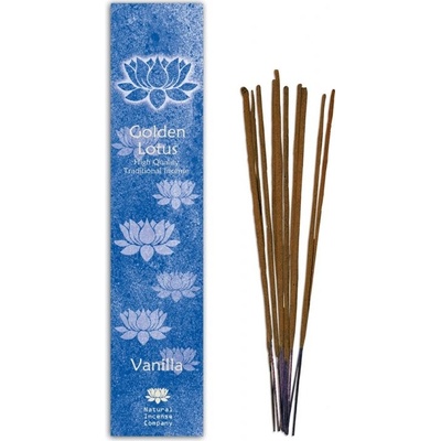 Golden Lotus Tyčiny vonné Vanilka 10 ks