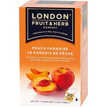 LONDON Čaj Broskev London Fruit herb 20 x 2 g