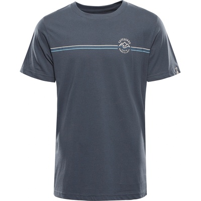 ALPINE PRO Мъжка тениска от органичен памук ALPINE PRO TERMES 3 тъмен шифер вариант pe ALPINE PRO | Zelen | МЪЖЕ | XS