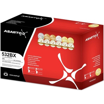 Compatible Тонер касета Asarto Black, съвместима с OKI 532BX, 7000 страници (AS-LO532BXN)