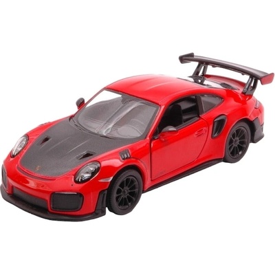 Метална количка Kinsmart - Porsche 911 GT2 RS, 1: 36, червено-черна (59119)
