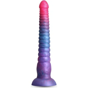 NS Novelties Гъвкаво анално дилдо с релеф Colours Stacked PB 9