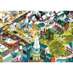 Heye - Puzzle Movie Masters: Tarantino Films - 1 000 piese