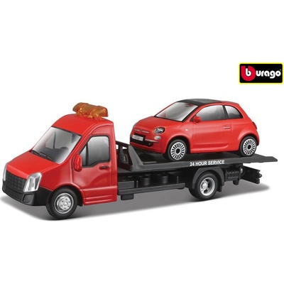 Bburago Car Hauler a Mini Cooper S 1:43