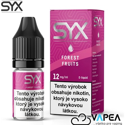 Syx Classic Forest Fruits 10 ml 12 mg