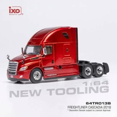 Freightliner Cascadia 2018 Červená IXO 1:64