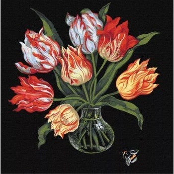 Ideyka Ideyka: Живопис по номера, Грациозни лалета - 40 x 40 cm