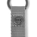 Roka london Portland Keyring Keychain - Silver (Alloy)