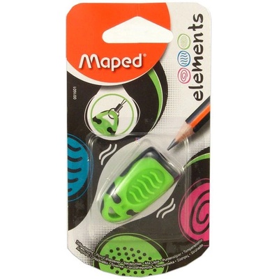 Maped Elements зелен острилка за моливи с ключодържател (IMA1601)