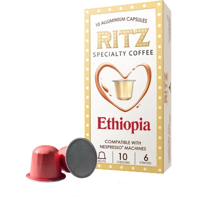 The RITZ Specialty Coffee Етиопия Абисиния, 10 бр. Nespresso® съвместими капсули