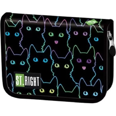 St. Majewski Несесер St. Majewski PC3 St. Right Cats - празен