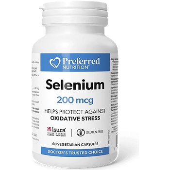Natural Factors Селен (L-селенометионин) 200 mcg 60 V капсули | Natural Factors (0199 PN)