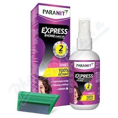 Paranit Express sprej 90 ml + hřeben – Zboží Dáma