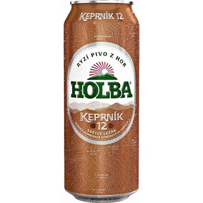Holba 12 KEPRNÍK světlý ležák 5% 0,5 l (plech) – Zboží Dáma
