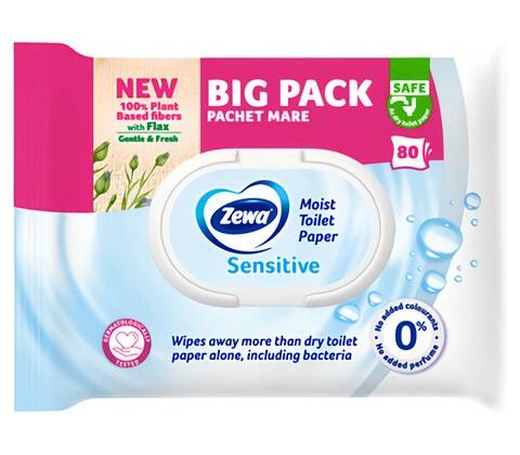 Zewa Sensitive 80 ks