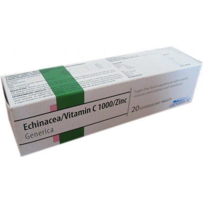 MedPharma Echinacea Vitamín C zinok 100 mg 37 tabliet
