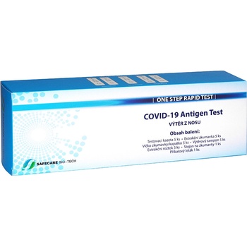 Safecare Biotech COVID-19 Antigen Rapid Test Kit Swab 1 ks