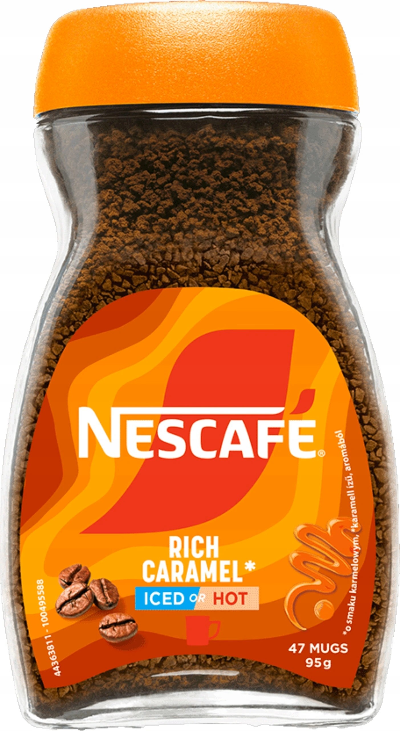 NESCAFÉ Разтворимо кафе Nescafe Caramel 95 г