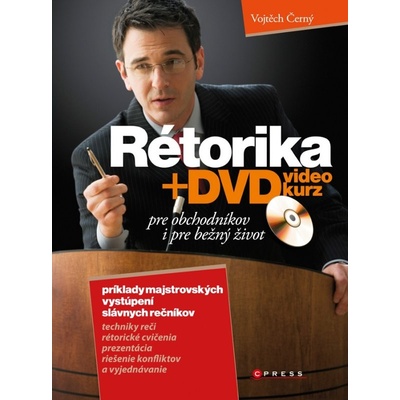 Rétorika pro obchodníky i běžný život DVD - Vojtěch Černý