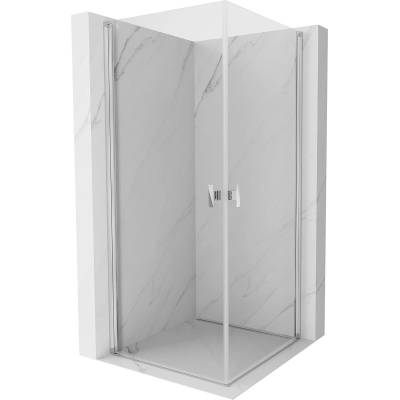Mexen Mist-B Дуо кабина за душ с панти 95 x 90 см, прозрачна, хром - 8A2-095-090-01-00 (8A2-095-090-01-00)